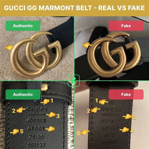 gucci belt how to spot a fake|gucci marmont belt identification.